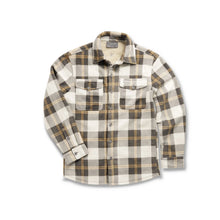 Load image into Gallery viewer, Burlebo Men&#39;s Shacket in Coyote Plaid