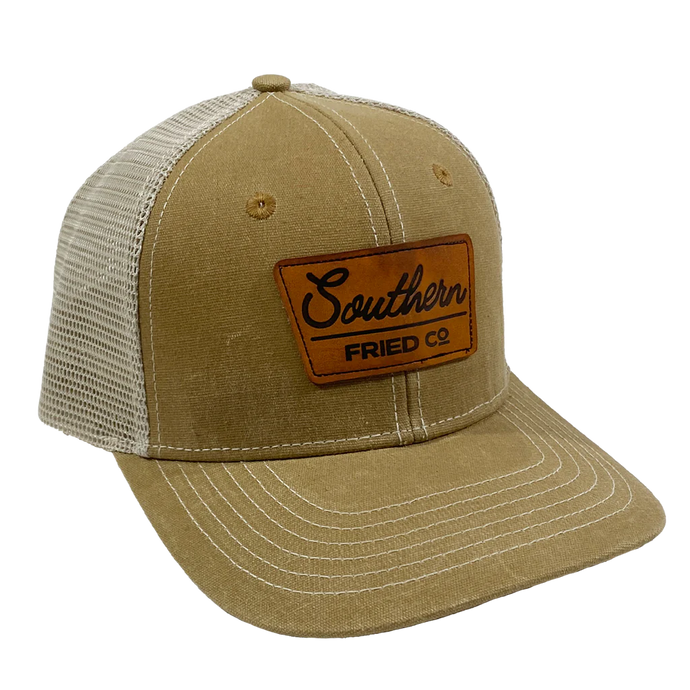 Southern Fried Cotton Wax Script Hat