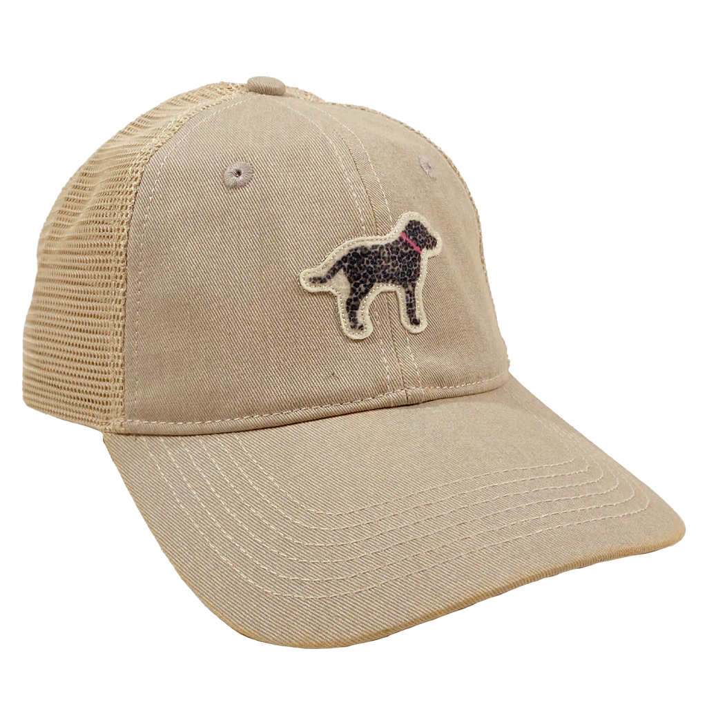 Southern Fried Cotton Cheetah Hound Hat