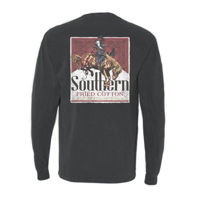Southern Fried Cowboy Up 2 LS Tee