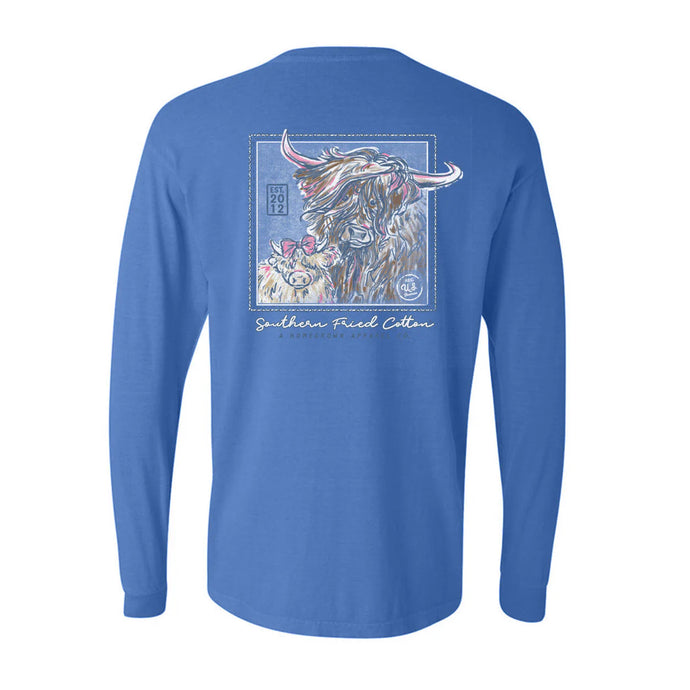 Southern Fried Mom & Me LS Tee