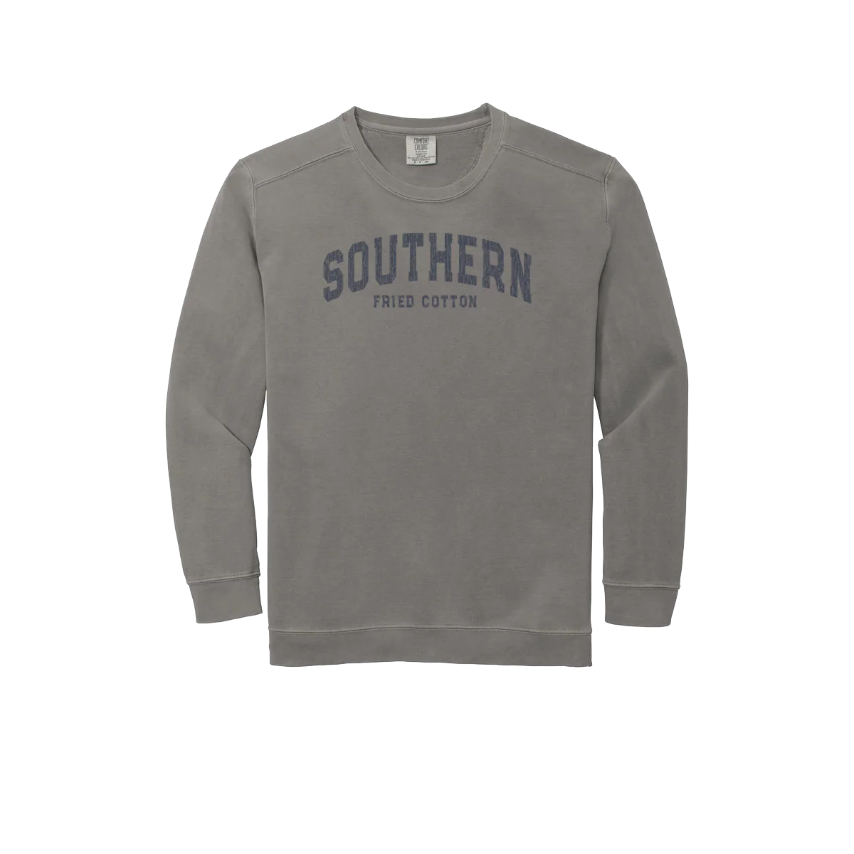 Southern Fried Cotton Southern Tall Arch Crew Granite