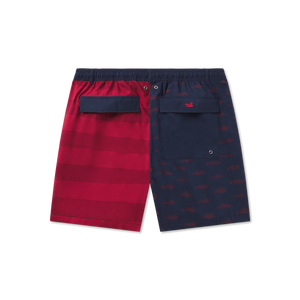 Southern Marsh Men's Freedom Fish Harbor Swim Trunk