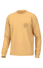 Load image into Gallery viewer, Southern Point Co. Youth Vintage Camo Greyton LS Tee