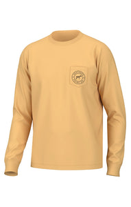 Southern Point Co. Youth Vintage Camo Greyton LS Tee
