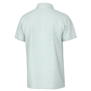 Local Boy Edisto Polo Turquoise/White