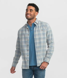 Southern Shirt Co. Braxton Lightweight Cord Flannel Skyline