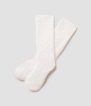 Load image into Gallery viewer, Southern Shirt Co. Ribbed Feather Knit Socks Sugar Swizzle