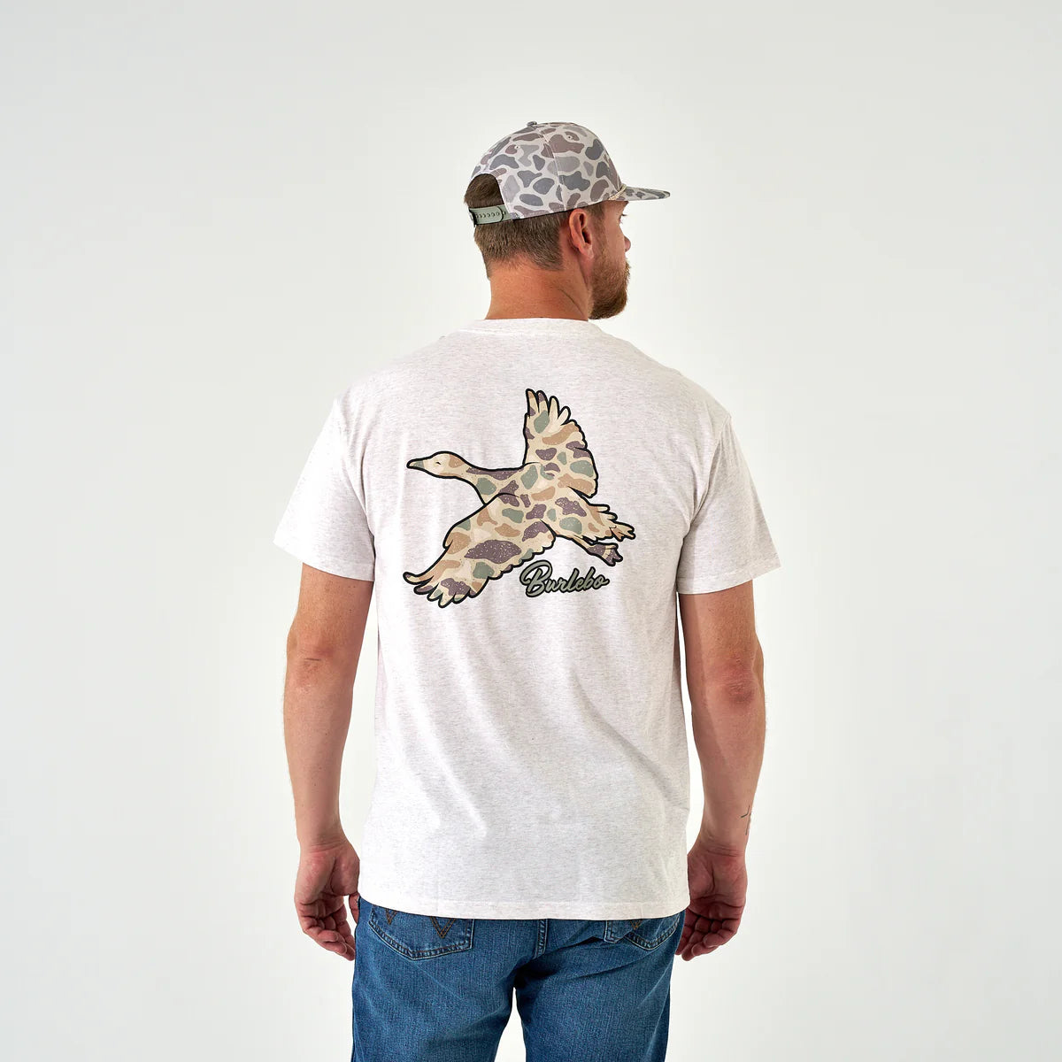 Burlebo Flying Pintail Camo Duck SS Tee