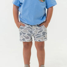 Load image into Gallery viewer, Burlebo Youth Athletic Shorts in White Camo