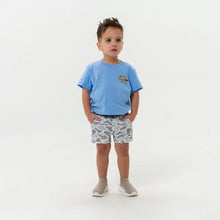 Load image into Gallery viewer, Burlebo Youth Athletic Shorts in White Camo