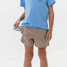 Load image into Gallery viewer, Burlebo Youth Everyday Shorts in Cobblestone Khaki