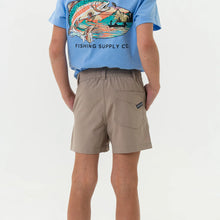 Load image into Gallery viewer, Burlebo Youth Everyday Shorts in Cobblestone Khaki