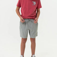Load image into Gallery viewer, Burlebo Youth Athletic Shorts in Light Grey