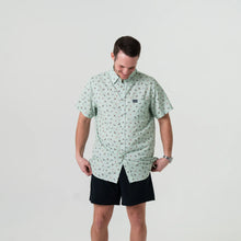 Load image into Gallery viewer, Burlebo Performance Button Up in Tying Flies