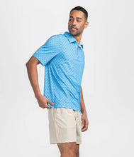 Load image into Gallery viewer, Southern Shirt Men&#39;s Sapphire Spring Printed Polo