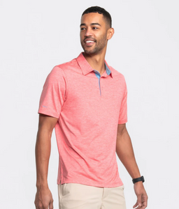 Southern Shirt Co. Men's Grayton Heather Polo Starburst