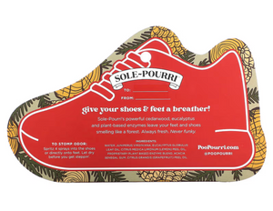 Sole~Pourri Shoe + Foot Odor Spray Cedarwood Eucalyptus