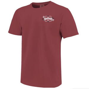 Mississippi State Starkvegas Comfort Color SS Tee