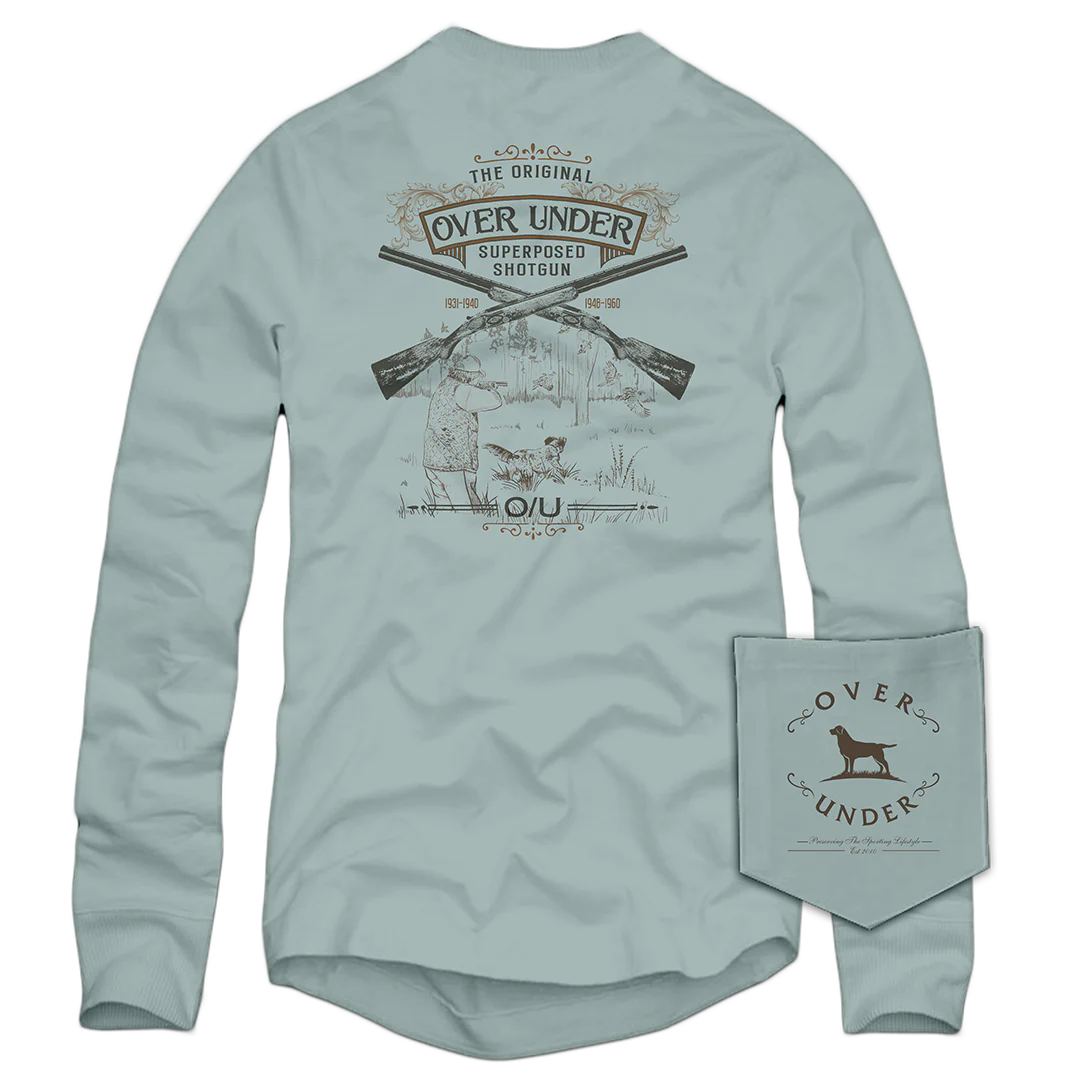 Over Under Superposed Shotgun LS T-shirt