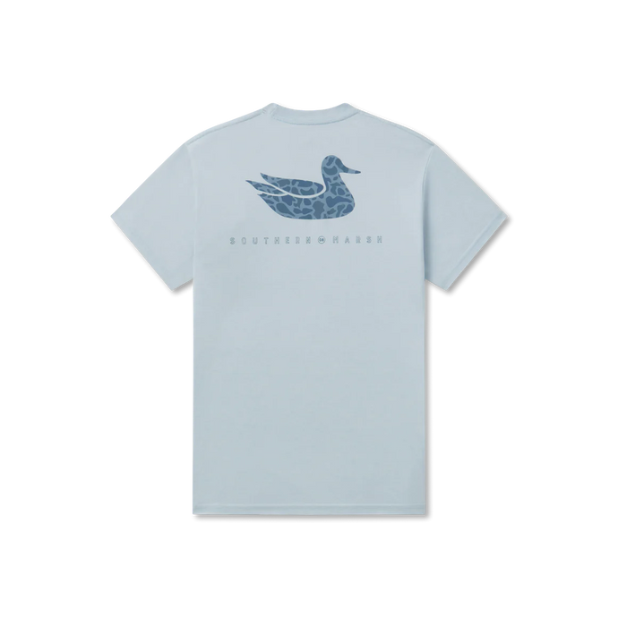 Southern Marsh Men's Retro Duck Originals Seawash Tee Mist