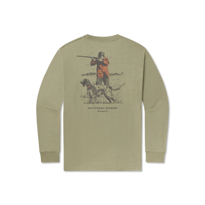 Southern Marsh Undaunting Focus Seawash LS Tee