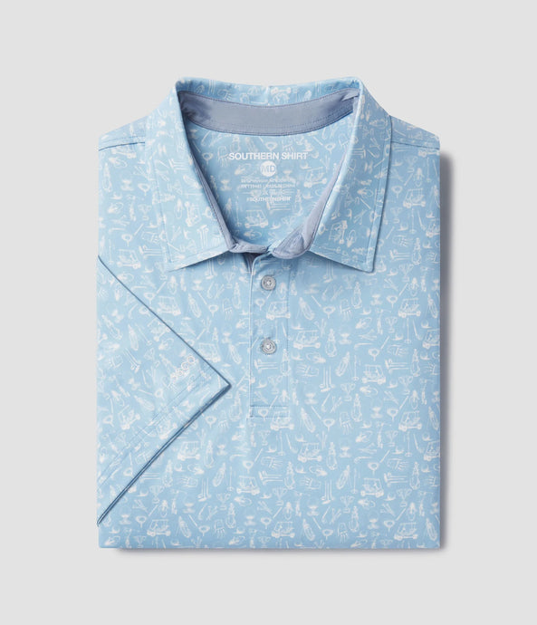 Southern Shirt Co. Tapped In Printed Polo