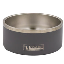 Load image into Gallery viewer, Local Boy Dog Bowl Charcoal