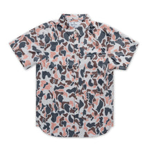 Load image into Gallery viewer, Burlebo Performance Button Up in Vintage Camo