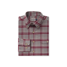 Load image into Gallery viewer, Southern Marsh DeWitt Plaid Flannel Button Down