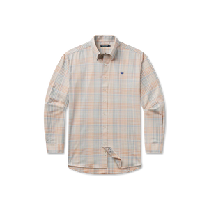 Southern Marsh Edgefield Windowpane Dress Shirt