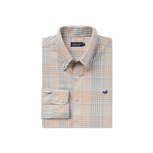 Load image into Gallery viewer, Southern Marsh Edgefield Windowpane Dress Shirt