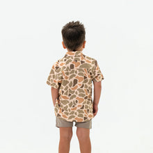Load image into Gallery viewer, Burlebo Youth Performance Button Up in Venado Camo