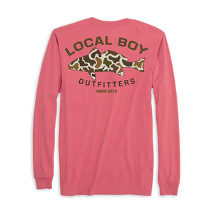 Local Boy Vintage Redfish LS Tee