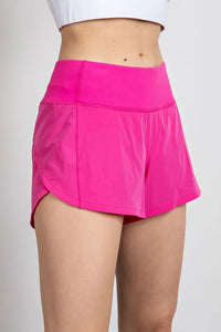 Little Runaway Athletic Shorts Sonic Pink