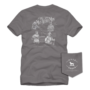 Over Under When Men Were Men SS Tee Hurricane