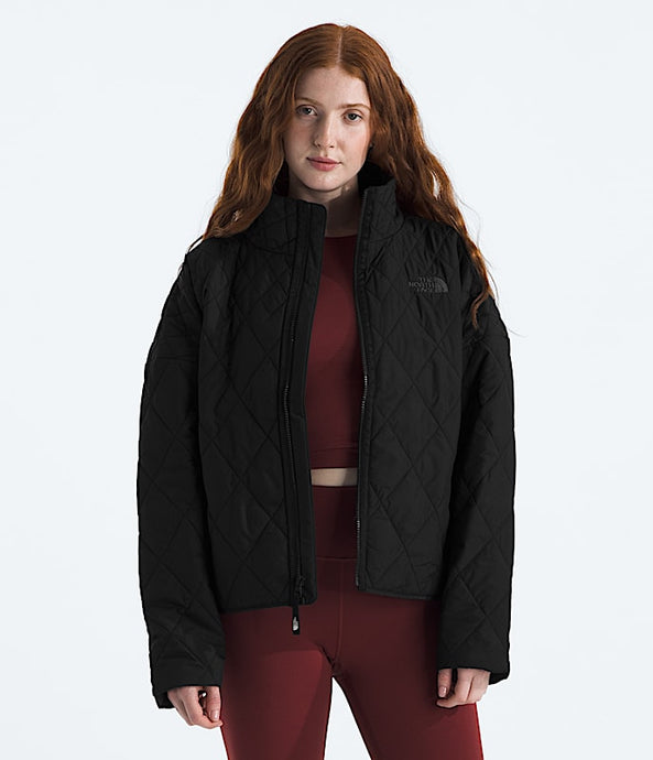 The North Face Women's Diamond Peak Insulate Jacket in TNF Black