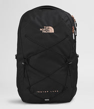 Load image into Gallery viewer, The North Face Women's Jester LUXE Backpack TNF Black/Burnt Coral