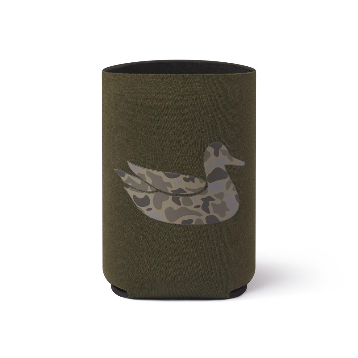 Southern Marsh Duck Originals Camo Duck Koozie Dark Olive