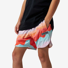 Load image into Gallery viewer, Burlebo Youth Mesh Training Shorts in Sedona Topo