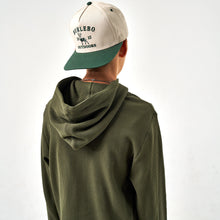 Load image into Gallery viewer, Burlebo Youth Thermal Hoodie in Mallard Green