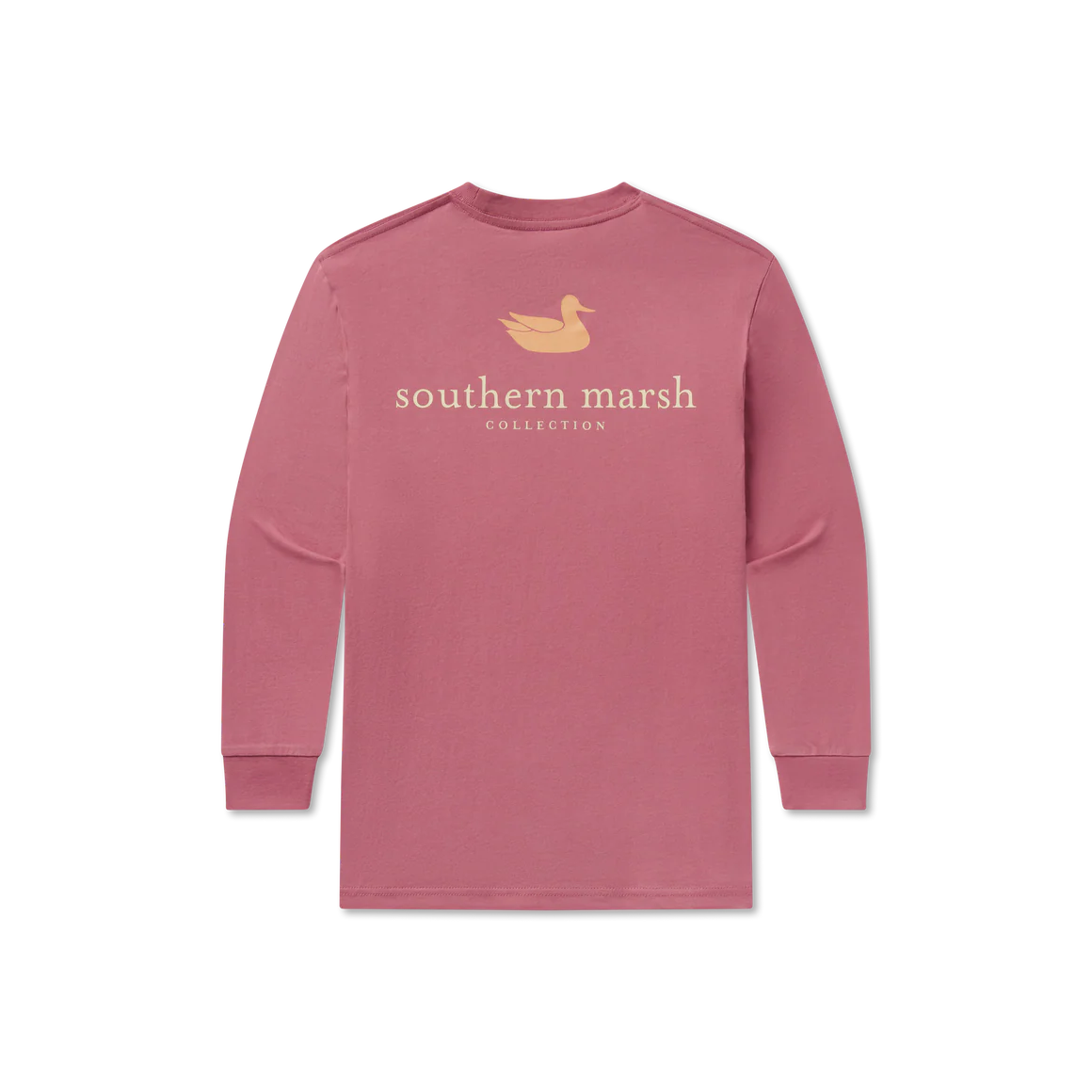Southern Marsh Youth Authentic LS Tee in Mulberry
