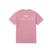 Load image into Gallery viewer, Southern Marsh Youth Authentic SS Tee in Cherry Blossom