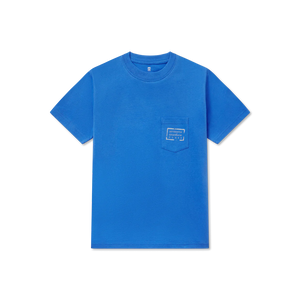 Southern Marsh Youth Authentic SS Tee in French Blue