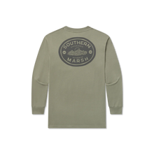 Load image into Gallery viewer, Southern Marsh Youth Branding Mountain Medallion LS Tee