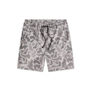Southern Marsh Youth La Costa Lined Swim Trunks in Light Gray