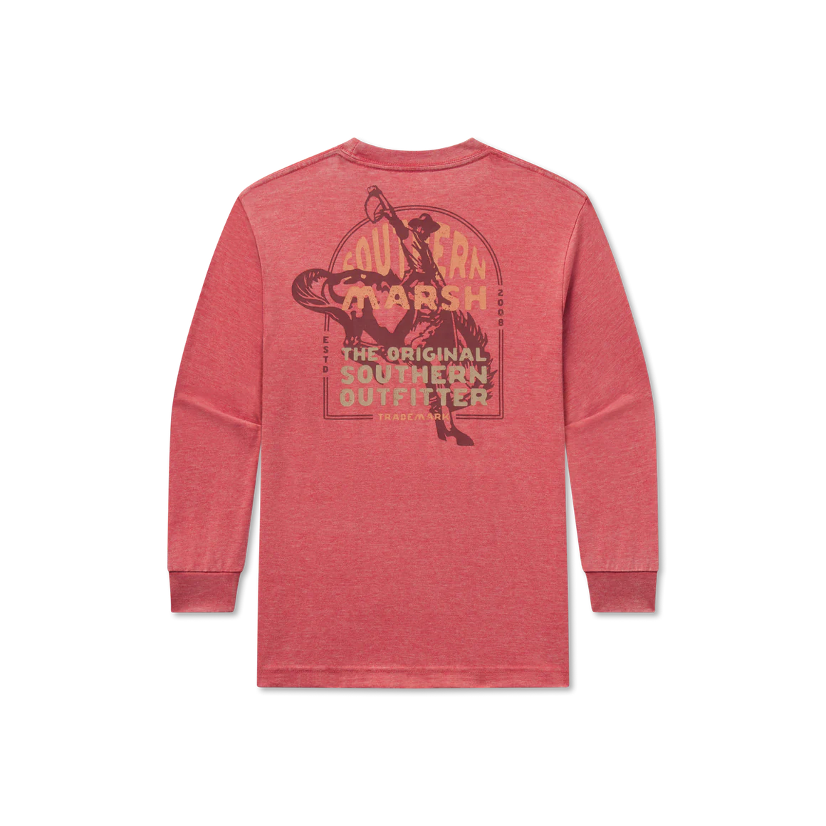 Southern Marsh Youth Seawash Rodeo Rider LS Tee