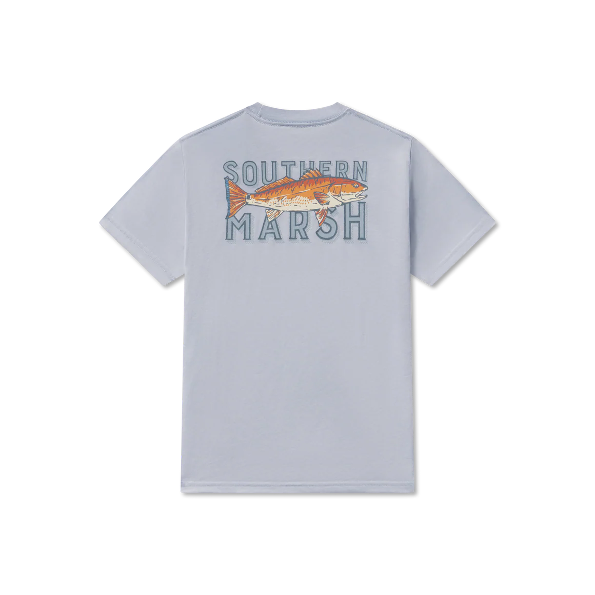 Southern Marsh Seawash Redfish Catch SS Tee
