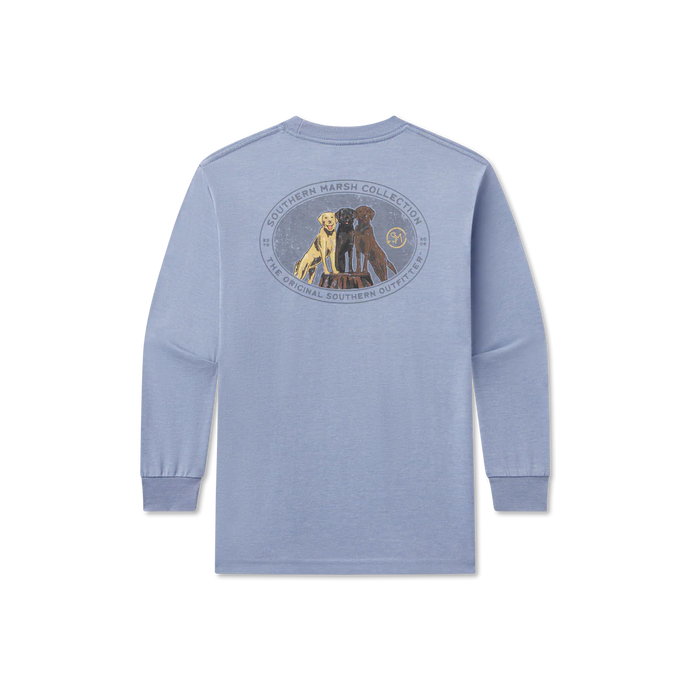 Southern Marsh Youth Seawash Lab Trio LS Tee