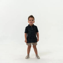 Load image into Gallery viewer, Burlebo Youth Performance Polo in Black Camo